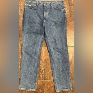 Vintage 80s Lee Storm Riders Jeans 38/34 Talon Union USA. Size 38/34